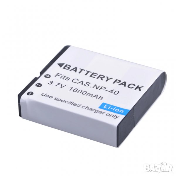 Батерия за Casio EX-Z30, NP-40, NP40, NP 40, CEX-Z400,FC100 FC150 FC160S P505 P600 P700 Z300 Z600 EX, снимка 1