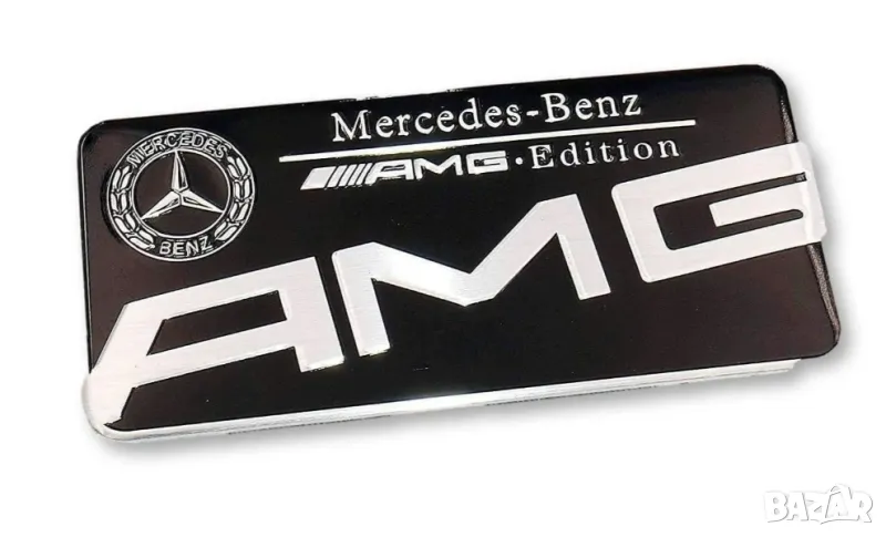Черна AMG Edition Емблема за Mercedes-Benz, снимка 1