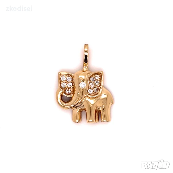 Златен медальон 3,90гр. 14кр. проба:585 модел:32403-5, снимка 1