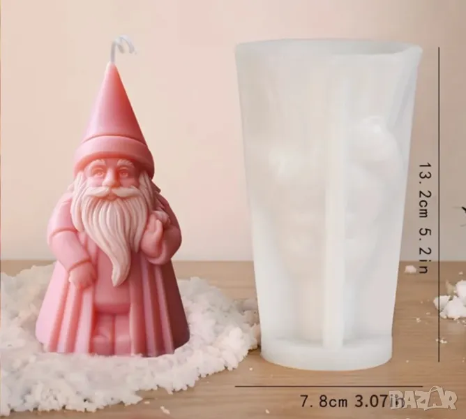 Молд дядо Коледа 6, снимка 1