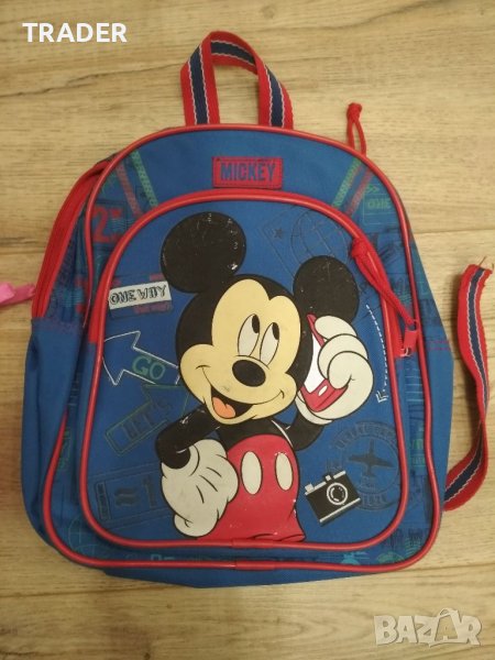 ДЕТСКА РАНИЦА чанта Мики Маус Mickey Mouse, снимка 1