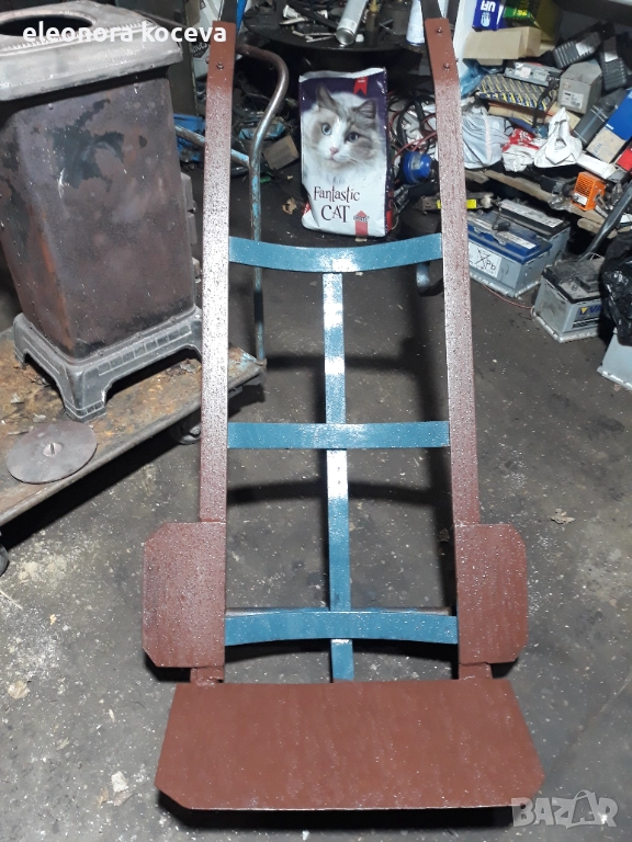 Количка за варели и бидони, снимка 1