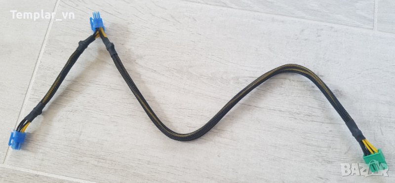 модулен кабел PCI-E 6 pin + PCI-E 6+2 pin, снимка 1