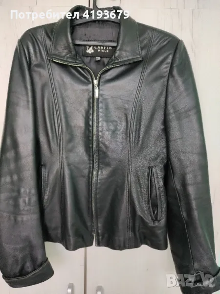 Дамско кожено яке -естествена кожа 30 лв, снимка 1