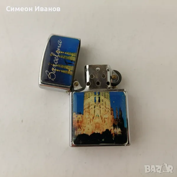 Интересна бензинова запалка Барселона B0102, снимка 1