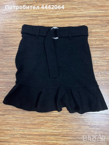 Черна къса пола, снимка 1