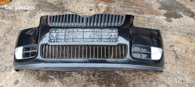 Предна броня Skoda Fabia II - 140лв, снимка 1