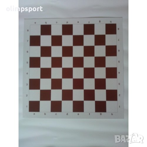 Картонена дъска с размер на квадрата 5.2 см, снимка 1