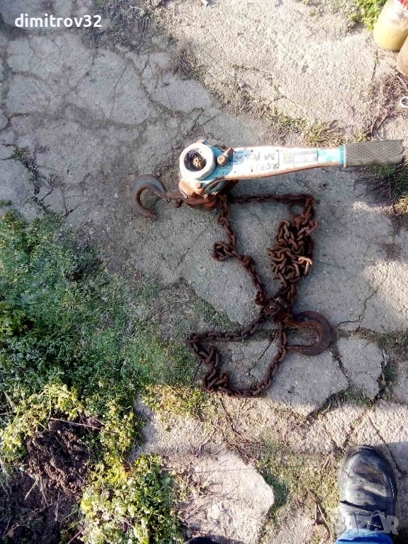 Тучен верижен телфер, снимка 1