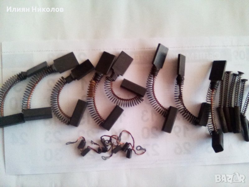 Графитни четки за троянски правотоков мотор, снимка 1