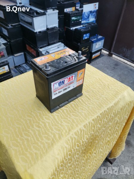 евтин акумулатор 35ач,гаранция,доставка,приспадане за стар, снимка 1