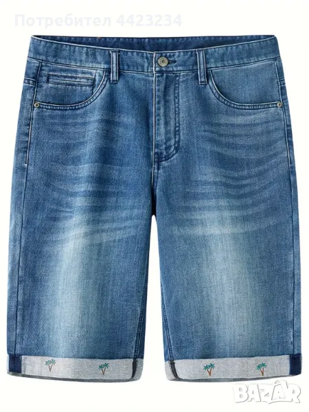 мъжки дънки къси, снимка 1