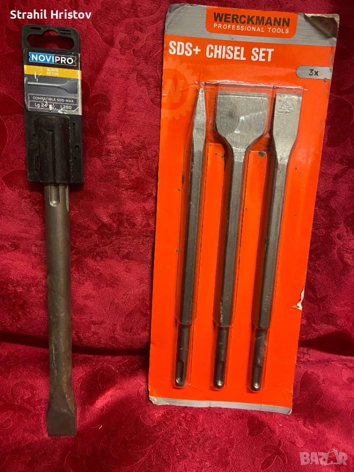 Шила и длета SDS plus и MAX, снимка 1