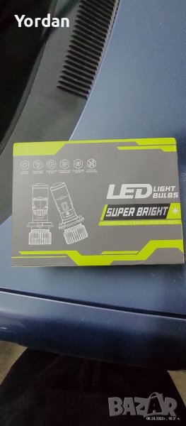 LED крушки H4, 100W, супер силни, снимка 1