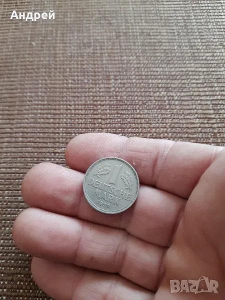 Монета 1 Германска марка 1950, снимка 1
