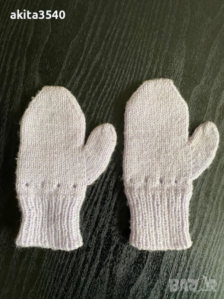 Детски лилави ръкавици, снимка 1