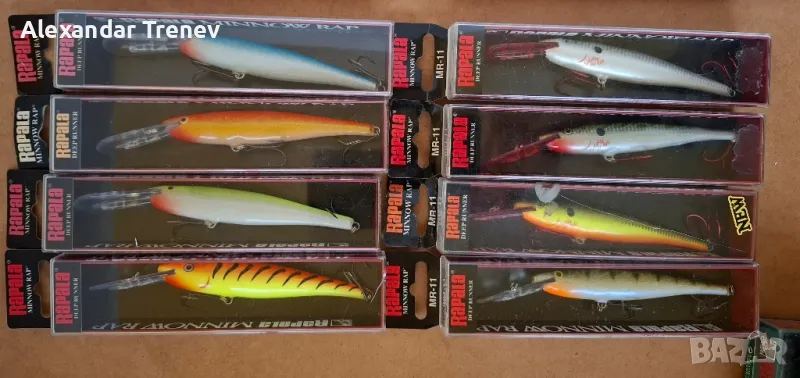 Воблери Rapala MR и Rapala TTM, снимка 1
