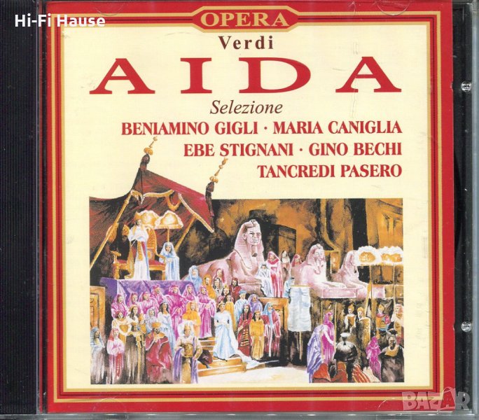 Aida-Verdi-BENIAMINO Gigli-maria Caniglia, снимка 1