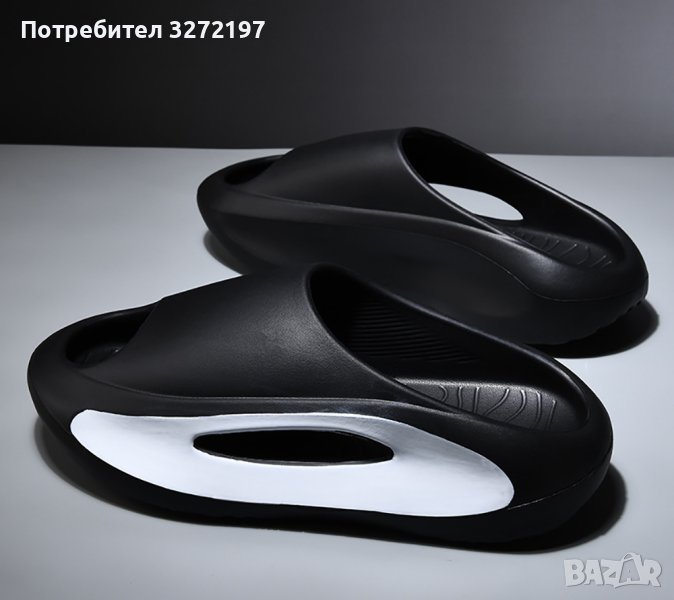 2023 Нови летни чехли- плъзгачи на платформа,дебела подметка,меки EVA кухи, снимка 1