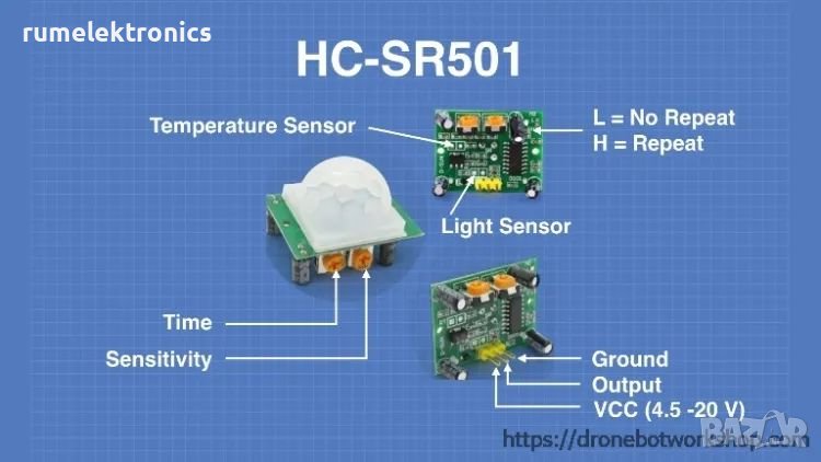 HC-SR501, снимка 1