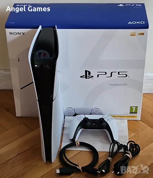 Playstation 5 SLIM DIGITAL Плейстейшън слим конзола PS5 джойстик, снимка 1