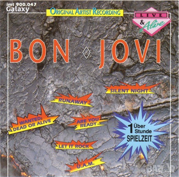 Bon Jovi  - Live in USA 1987 , снимка 1