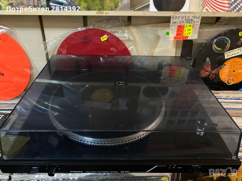 Грамофон FONICA GS 464 по лиценз на швейцарският THORENS TD-180, снимка 1