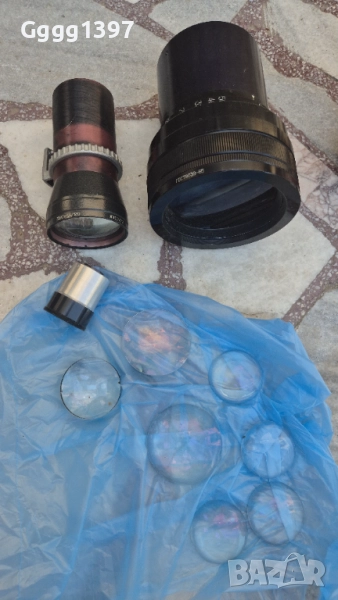 Съветски проекционен обектив, снимка 1