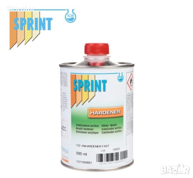 C02 HS втвърдител бърз 0.5л, снимка 1