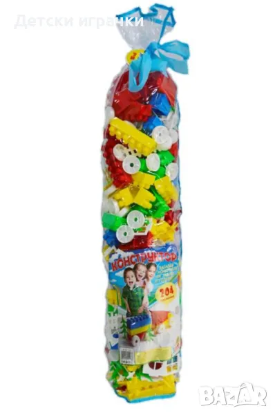 Конструктор за малки деца 204 части , снимка 1