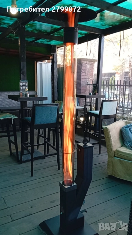 Ракетна пелетна печка, снимка 1