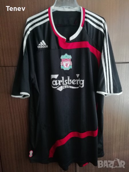 Liverpool Adidas оригинална тениска фланелка 2XL-3XL Ливърпул 2007/2008 трети екип , снимка 1