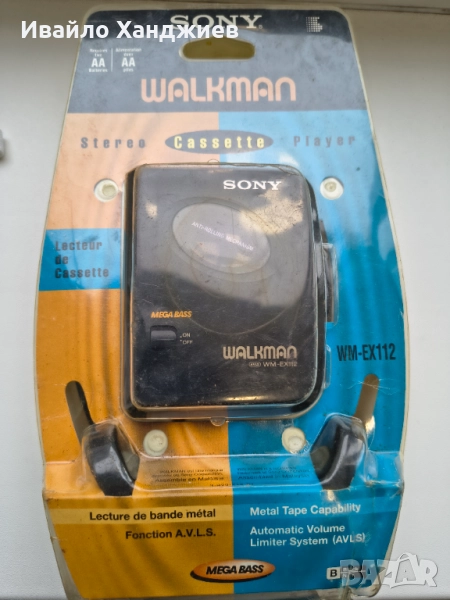 Sony Walkman wm ex112 НОВ, снимка 1