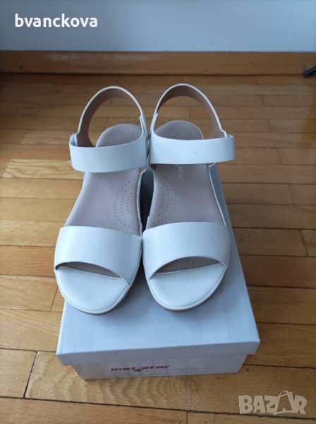 Дамски бели сандали Mat Star, снимка 1