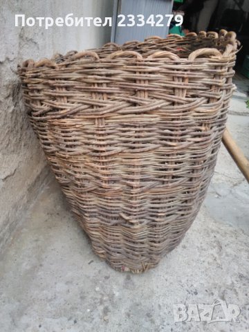Кошове с кобилици,стари изплетен от пръчки в стари времена., снимка 12 - Градински мебели, декорация  - 33349650
