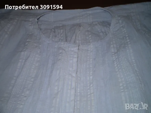 19 век Фолк Арт Женска  Памучна Кенарена Риза, снимка 4 - Други ценни предмети - 48906898