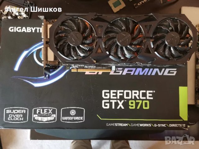 Видеокарта Nvidia Gigabyte G1 GTX 970 4GB 4096MB GDDR5 256bit PCI-E 3.0, снимка 1 - Видеокарти - 46771546