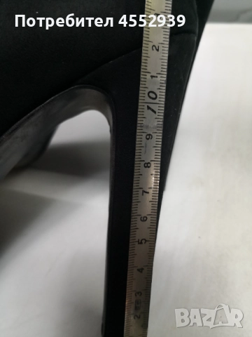 Велурени ботуши на ток и платформа , снимка 8 - Дамски ботуши - 52958069