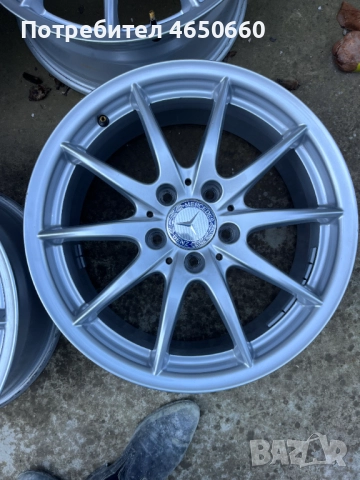 17 цолови алуминиеви джанти за Мерцедес -Mercedes, снимка 4 - Гуми и джанти - 52628051