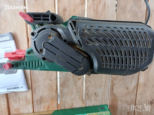 Лентов шлайф ParkSide 900W / Парксайд, снимка 5 - Шлайфмашини - 52903854