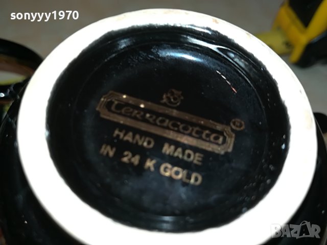 24k gold-2бр чаши за колекция 0606230640М, снимка 3 - Колекции - 40992697