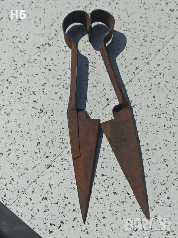 Стара метална ножица, снимка 8 - Антикварни и старинни предмети - 33948020