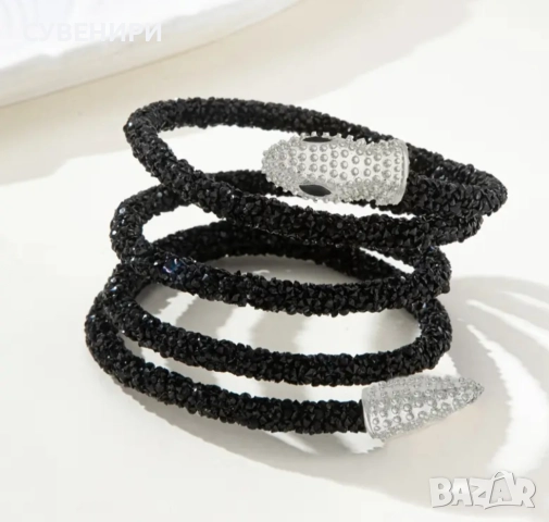 Дамско колие - змия, снимка 3 - Колиета, медальони, синджири - 52439636