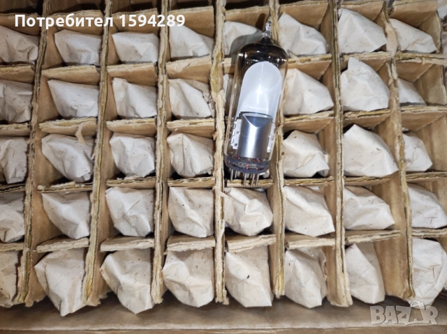 Нови радио лампи Tungsram EM80 и RFT EM84 , снимка 6 - Аудиосистеми - 51270377