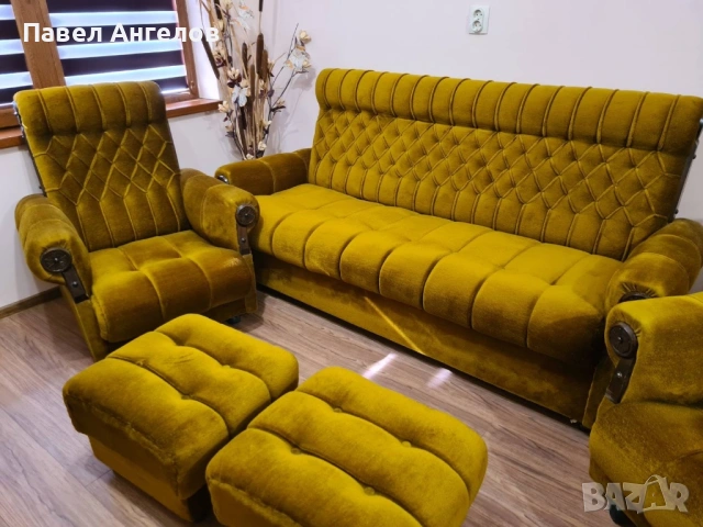 Продавам холна гарнитура в отлично състояние