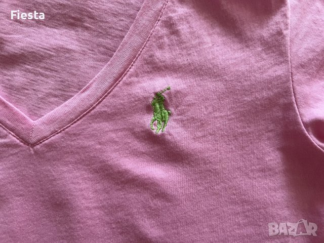 Polo Ralph Lauren Нова оригинална тениска в розово блуза, снимка 4 - Тениски - 41565783