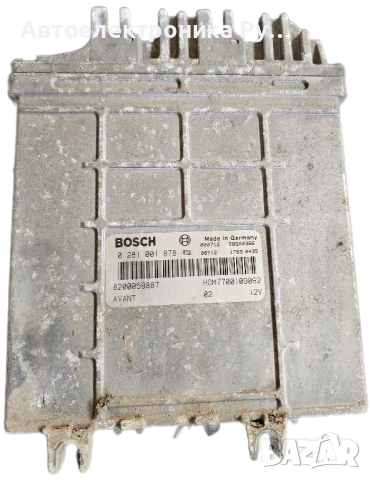компютър RENAULT CLIO 1.9 DTI BOSCH 0281001878, 0 281 001 878, 8200059887, HOM7700109052