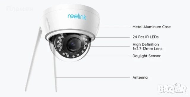 Камера Reolink RLV-422W , снимка 3 - IP камери - 51051384