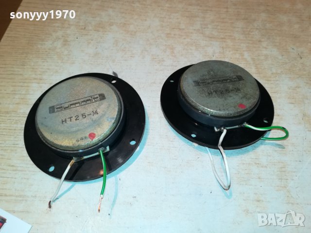 summit ht25-1/4 вч говорители 2бр 10,5см 1202222011, снимка 15 - Тонколони - 35767636