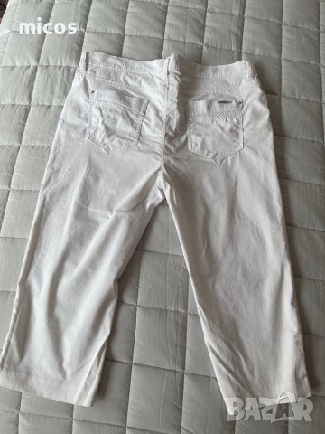 5 лв до 30.07! до 30.07!C&A Yessica,бял еластичен панталон, снимка 5 - Панталони - 41388342